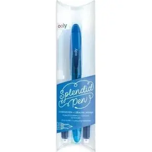 Fountain pen Kolorowe Baloniki Splendid blue with 3 ink cartridges