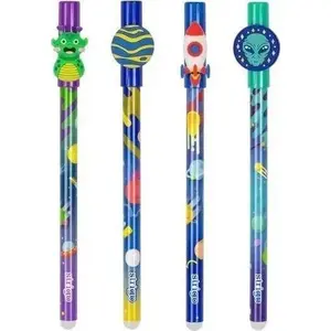 Erasable Ballpoint Pen with Cap Strigo Space — pack of 36
