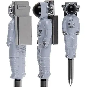 Automatic ballpoint pen set Ziemia Obiecana Astronauta — 24 pieces, retractable pens