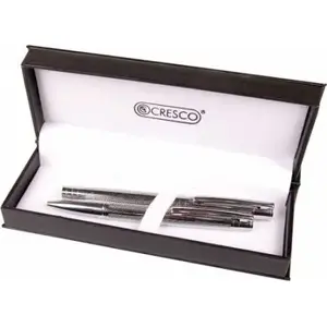 Writing set Cresco Pióro + długopis Elegant in case — Cresco model 406780
