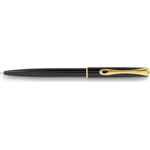 Ballpoint pen Diplomat Traveller by Diplomat — black body with gold trim