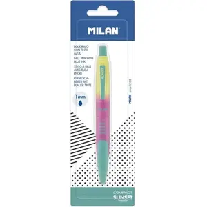 Ballpoint pen Milan Compact Sunset — blue, model 381864
