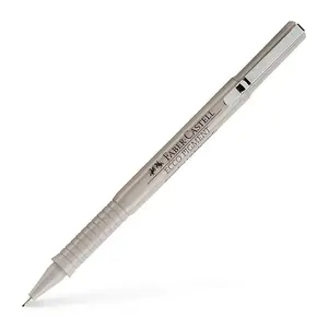 Faber-Castell Ecco Pigment фломастер чёрный Fine — тонкий пулевидный наконечник, 1 шт.