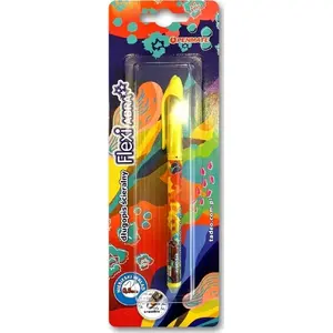 Penmate ballpoint pen Flexi Abra Ombre — blue ink, ergonomic grip, retractable