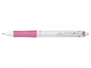 Ballpoint pen PILOT Pilot Acroball Pure White Pink — pink ink, 1 mm tip