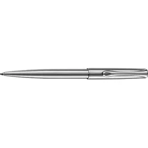 Ballpoint pen Diplomat Traveller – metal body, steel/silver finish