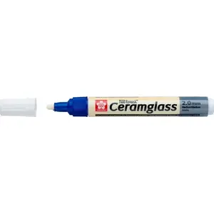 Marķieris Sakura PEN-TOUCH BLUE CERAMGLASS ar 2 mm galu