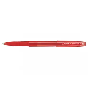 Šķidrā tinte PILOT Super Grip G Cap — sarkana tinte, 0,7 mm gals, ar vāciņu