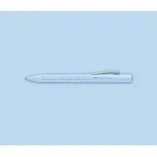 Ballpoint pen Faber-Castell 243995 clip-on retractable, blue ink, extra bold