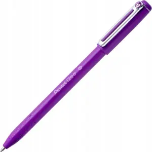 Pen PENTEL iZee BX457 purple — ballpoint pen, medium tip, purple ink
