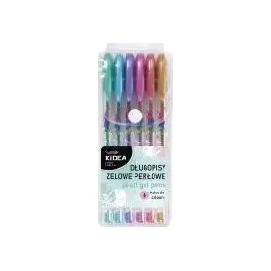 Gel pen Derform model 449259 — pearlescent ink, set of 6 colors