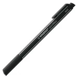 Fineliner pen Stabilo pointMax black 0.8 mm — 1 pc