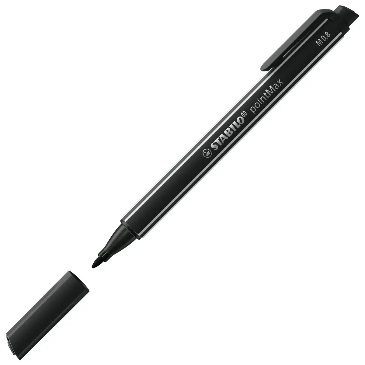 Stabilo pointMax fineliner black 0.8 mm Photo 2