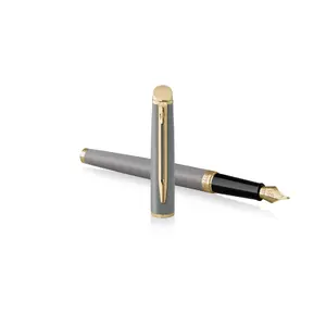 Waterman Hémisphère перьевая ручка — Gold/Grey Photo 1