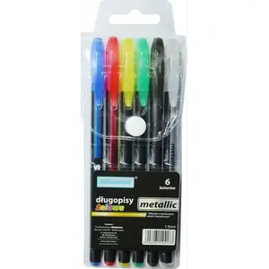 Gel pens SCHEMAT metallic 6 colors, SCHEMAT AA026SCH