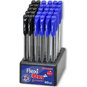Гелевое перо Penmate Flexi Abra Gel, набор 30 шт — гелевая ручка с гладким письмом