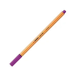 Файналайнер ручка Stabilo point 88 Lilac — наконечник 0,4 мм, цвет чернил лиловый, 1 шт.