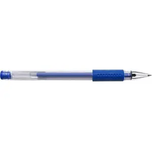Gel pen Donau 0.5 mm waterproof blue ink, pack of 12