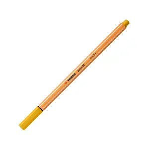 Файналайнер Stabilo point 88, цвет Curry/Orange, линия 0.4 мм, шестигранный корпус, 1 шт.