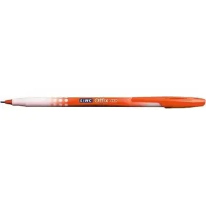 Шариковая ручка Linc OFFIX 1500ORA, оранжевая, наконечник 1,0 мм