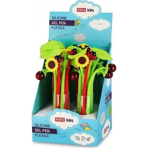 Ballpoint pen set Easy Easy Kids 0.5 mm blue tip, pack of 48