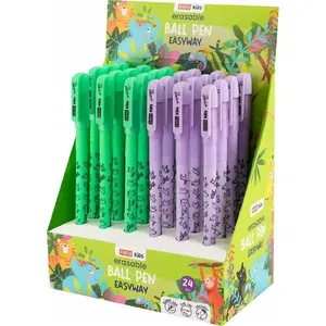 Erasable Ballpoint Pen Easy model 635952 blue, pack of 24