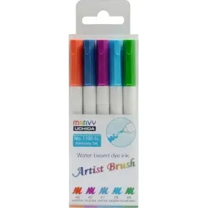 Маркер Kolorowe Baloniki Artist Brush Harmony набор 5 цветов