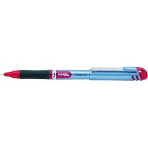 Шариковая ручка Pentel EnerGel BLN15, красная паста, гелевый стержень