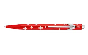 Шариковая ручка-стик Caran d'Arche 849 Totally Swiss Blue, цвет чернил: синий, 1 шт.