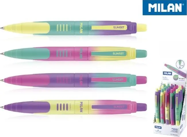 Ballpoint pens Milan COMPACT Sunset — 20 pcs Photo 3