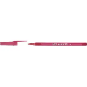 Ручки шариковые BIC Round Stic — черные чернила, 60 штук