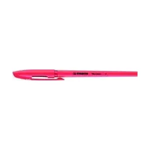 Pen Stabilo Re-Liner Red (model 868/1-40) — Stabilo ballpoint/liner, red ink
