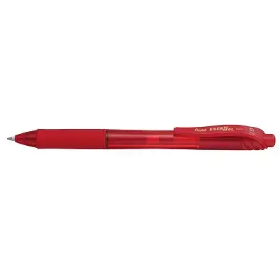 Retractable gel pen Pentel Energel X — Red, 12 pcs Photo 2