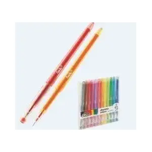 Gel pens Fiorello 12 colors, set of 12 gel ink pens