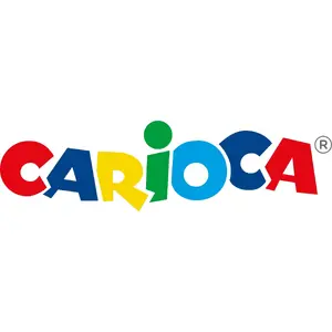 Ballpoint pen Carioca 4-color, brand Carioca, multi-color retractable design