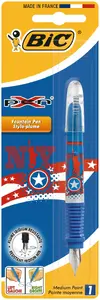 Fountain pen BIC 8795004 with built-in filling system, blue ink, 1 pc