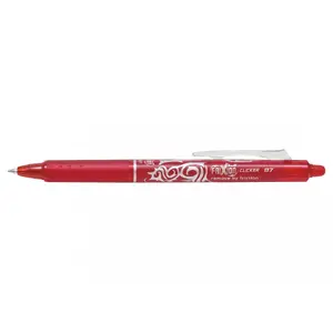 Pildspalva PILOT FriXion Ball Clicker 0,7 mm, sarkana tinte, dzēšama