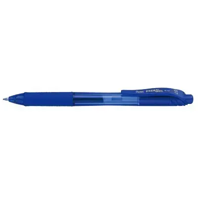 Pentel Energel X — выдвижная гелевая ручка, синий, 12 шт. Photo 2