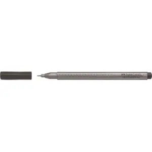 Pen Faber-Castell Cienkopis Grip black set of 10, model 363449