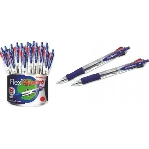 Ballpoint pen set Penmate Flexi Quattro — four-color retractable pens, pack of 32