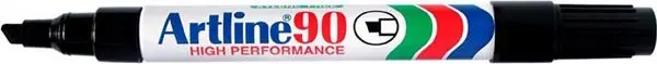 Перманентный маркер Artline 90 — черный Photo 2