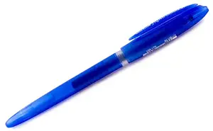 Retractable gel pen Uni Signo UM-170 — blue ink, blue barrel