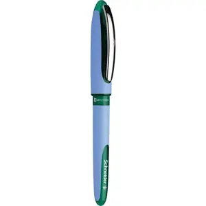 Ballpoint pen Schneider Electric One Hybrid N 0.5 mm Green — refillable hybrid pen, green ink