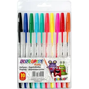 Gel pens Tetis FUN&JOY 10 colors Titanum AC185TIT