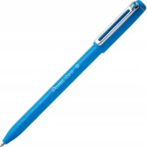 Ballpoint pen PENTEL iZee BX457 blue — retractable, medium tip