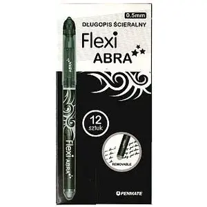 Стирающаяся шариковая ручка Penmate Flexi Abra, чёрная — Penmate WIKR-991540