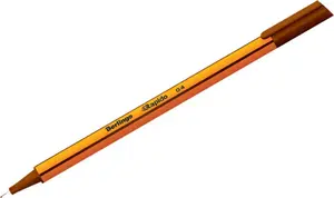 Berlingo Rapido ballpoint pens set, Berlingo, brown ink, 12 pcs, 0.4 mm