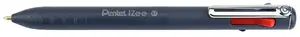 Pildspalva PENTEL BXC467-DC — ar klipsi un izvelkama, tintes krāsas: melna/ zila/ zaļa/ sarkana, 1 gab.