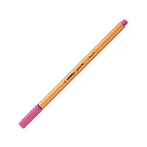 Файловая ручка Stabilo point 88 модель 88/17 — розовый цвет, линия 0,4 мм, 1 шт.