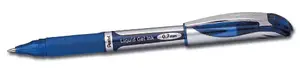 Capped gel pen pack Pentel EnerGel Xm Fine — blue ink, 12 pcs